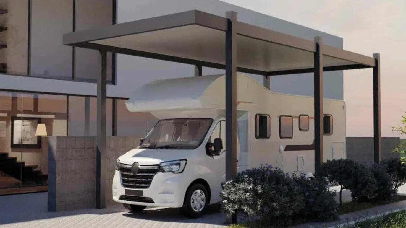 Carport pour camping-car Linconyl